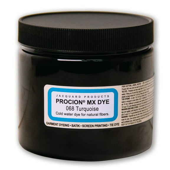 Jacquard Procion MX - Fiber Reactive Dye - 8 oz - Turquoise
