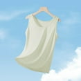 thumbnail image 2 of Women's Tank Tops Sevevn Women's Solid Color Sleeveless Tank Top Lightweight Crew Neck Cami for Everyday Wear Khaki XL, 2 of 5