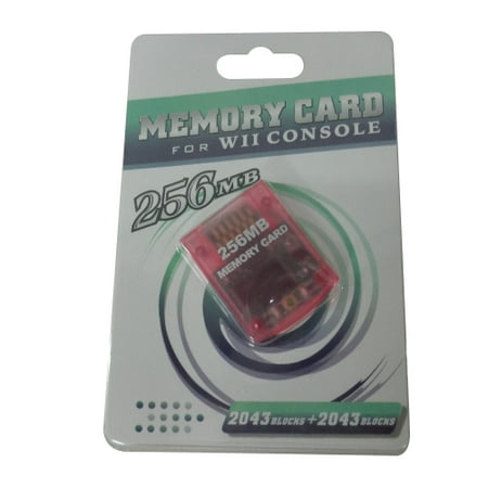 256MB Memory Card Stick for Nintendo Wii Game Cube Video Game (Best Wii Arcade Stick)