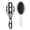 White-589, variant on Moon Phase Detangling Hair Brush – Witchy Aesthetic Paddle Brush with Anti-Static Cushion, Bohemian Starry Night Design, Wooden Handle Comb