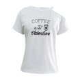 thumbnail image 3 of Camisetas con hombros descubiertos para mujer, camiseta de manga corta, camisetas con hombros descubiertos para niñas, camiseta tipo túnica de moda, camisetas de verano para Blanco Yinane Camiseta para mujer, 3 of 8
