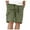 Green, variant on Mens Casual Shorts Male Cargo Pants Solid Color Pocket Tie Sports Shorts Summer Pants Shorts Men Sport Khaki M