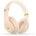 thumbnail image 1 of Casque d'Écoute Circum-Auriculaire Sans Fil à Réduction de Bruit Restored Beats Studio3 - Puce W1, Bluetooth Classe 1, 22 Heures d'Écoute, Microphone Intégré - (Sable du Désert), 1 of 5