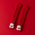 thumbnail image 2 of Knee High Stockings Knit Christmas Stocking Xmas Stocking for Kids Stocking Holiday Party Xmas Decoration Stockings Winter 0-1 Years, 2 of 3