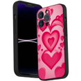 thumbnail image 1 of Compatible with iPhone 14 Pro Phone Case, Hearts-198 Case Silicone Protective for Teen Girl Boy Case for iPhone 14 Pro, 1 of 1