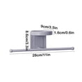thumbnail image 3 of TIMIFIS Toothbrush Holders Multi Functional Folding Towel Rack Wall Mounted Non Perforated Bathroom Storage Rack, 3 of 6