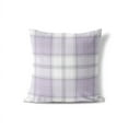 thumbnail image 2 of Bully Plaid Purple Throw Pillow, 2 of 4
