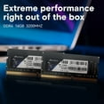 thumbnail image 2 of DDR4 Memoria RAM Ordinateur Portable 16 Go 8 Go 32 Go 1.2V 260pin 3200MHz PC4 Notebook Sodimm Mémoire DDR4 8 Go, 2 of 5