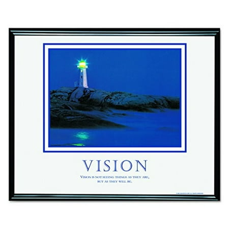 Advantus Decorative Vision Motivational Poster