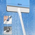 thumbnail image 3 of Double Side Glass Cleaner with Long Handle Household Water Stains Removal Tool for High Window, 3 of 5
