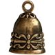 thumbnail image 1 of Campana de latón, campana de cobre, cascabeles de bronce Vintage, campanas artesanales para carillón de viento, fabricación de llaveros, dijes JFHHH pequeña, 1 of 1