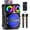 T28-T (2 Mics), variant on JYX Karaoke Machine for Adults Kids, Home Karaoke Speaker with 2 Microphones, Portable Bluetooth Speaker with Eagle Eye Dj Lights for Party, T28-T