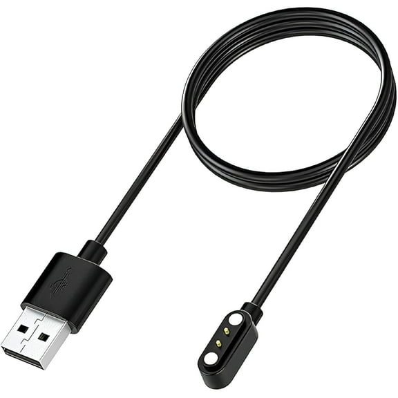 GJX Smartwatch Charging Cable, Fit for Various Models, Replacement Magnetic USB Cable for Fast and Easy Charging, 3.3 ft