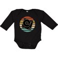 thumbnail image 3 of Inktastic Turn Table Record Player Retro Boys or Girls Long Sleeve Baby Bodysuit, 3 of 5