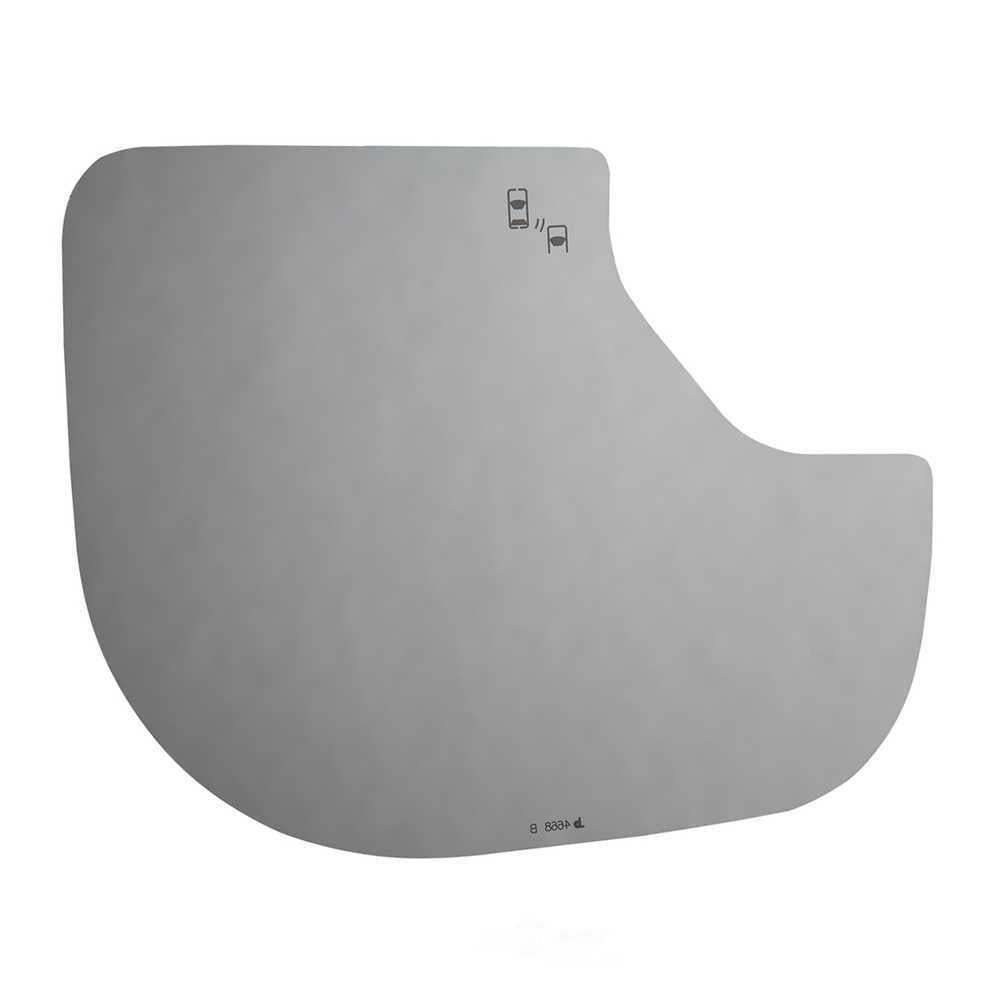 Burco Side View Mirror Replacement Glass - Clear Glass - 4668B