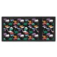 thumbnail image 4 of Chririnla Polyester Fabric Children's Wallet with Colorful Dinosaur Print, Zipper Closure Youth Trifold Pouch for Travel and Sports, 4 of 6