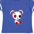 thumbnail image 4 of Inktastic Goth Bunny Boys or Girls Toddler T-Shirt, 4 of 5