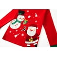 thumbnail image 4 of Kids Christmas Pajamas 100% Cotton Long Sleeve Toddler Snowman Xmas Pjs Childrens Christmas Jammies Clothes 8T, 4 of 7