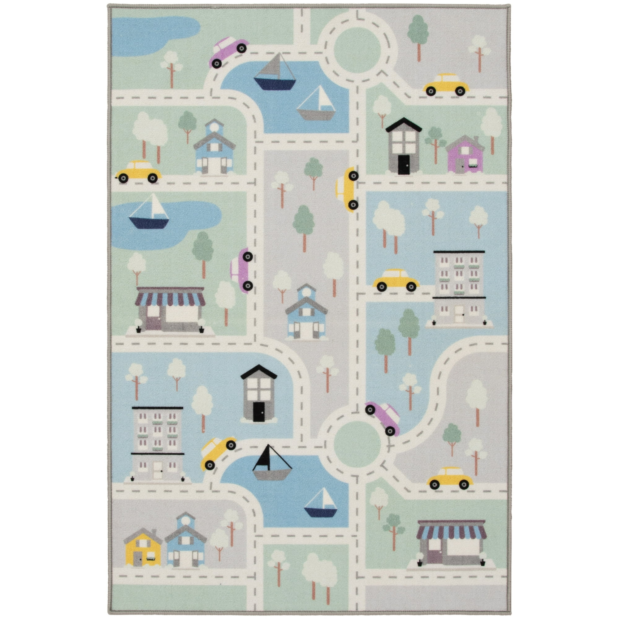 Mainstays Playmat Indoor Area Rug, 36.2 in x 55.9 in