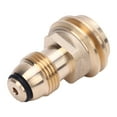 thumbnail image 2 of Adaptador del Tanque Convertir El Tanque Pol LP A Reguladores de Mangueras de Qcc1 Tipo1, Pol A QCC1 Adaptador de Tanque Instalación Rápida Conexión Apretada de Latón Para RV, 2 of 7
