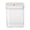 B, variant on DICEWEN Sealed Kitchen Dry Goods Storage Container with Lid Clear Jar For Food Preservation And Space Saving