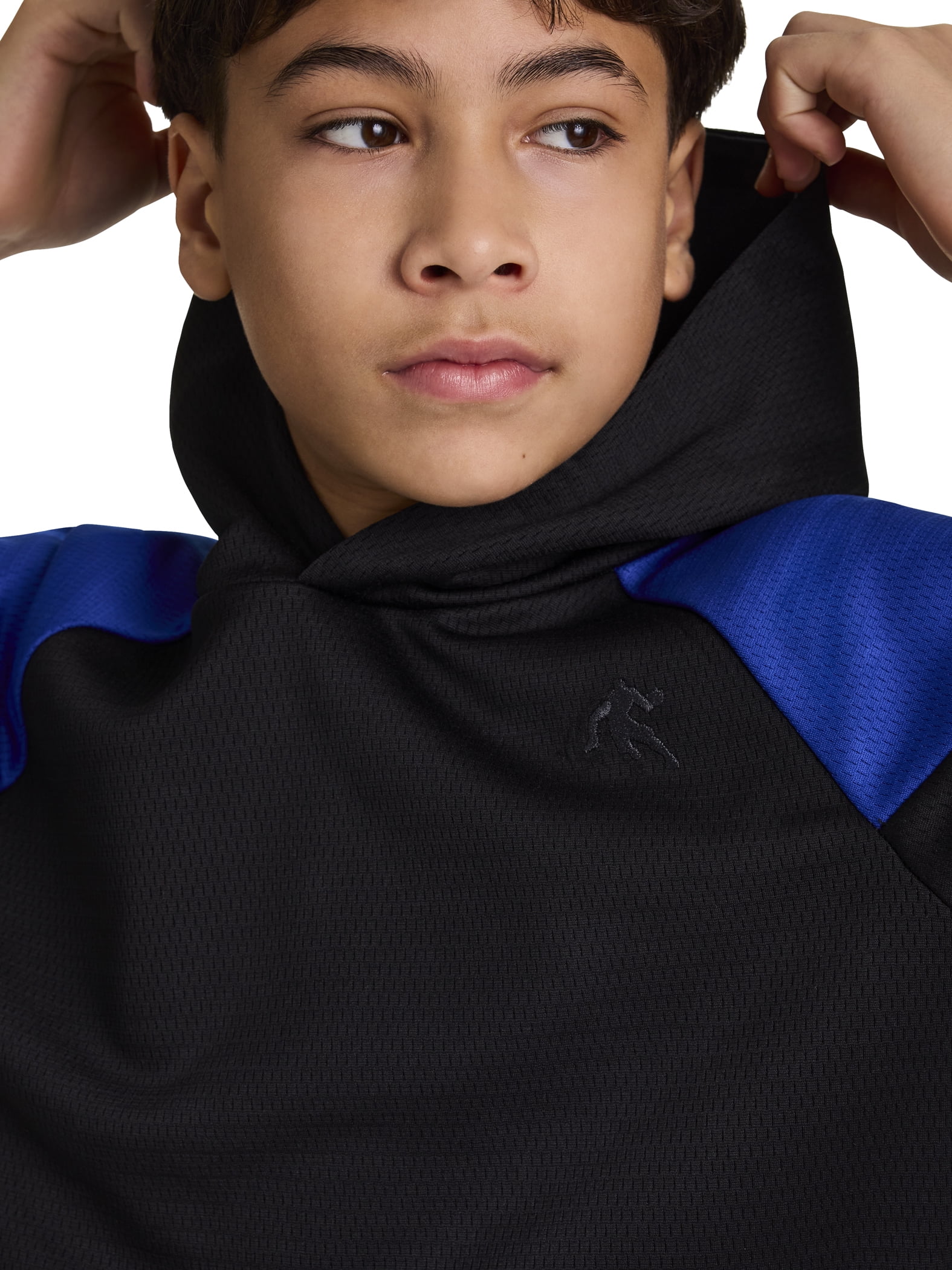 AND1 Boy's Athletic Back Court Pullover Fleece Hoodie, Sizes 4-18