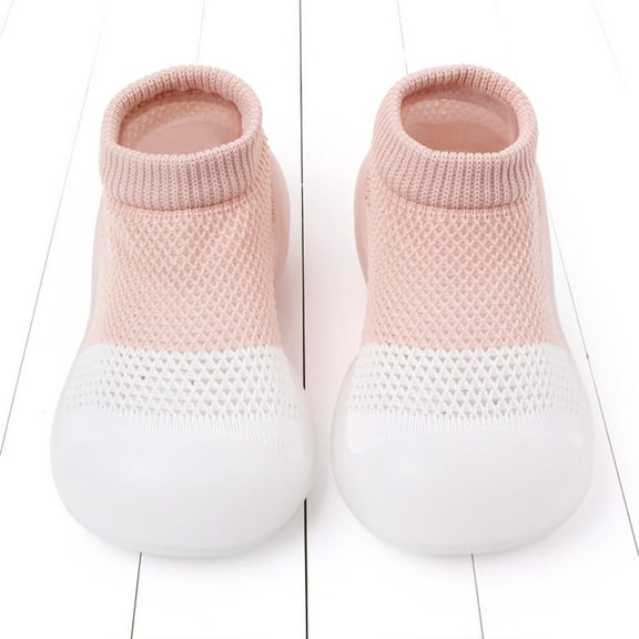 Tejiojio Winter Socks Clearance Baby Boy Girl Cartoon Warm Floor Socks Rubber Sole Shoes Anti-Slip First Walker