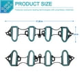 thumbnail image 3 of LEEYNEER MS96587 Engine Intake Manifold Gasket Set Replacement for FEL-PRO MS 96587  for Chevrolet Silverado 1500, 3 of 7