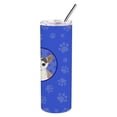 thumbnail image 3 of Chihuahua Merle  Stainless Steel 20 oz Skinny Tumbler 3 in x 8.25 in, 3 of 4