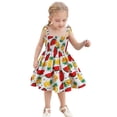 thumbnail image 1 of Robes pour Bébé Fille Robe Décontractée pour Filles Robe d'Anniversaire pour Fille Robe Arc-en-Ciel Vêtements d'Été pour Filles 6-9 Mois, 1 of 4