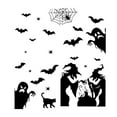 thumbnail image 2 of Halloween 2pcs Halloween Window Decals Halloween Window Silhouettes Scary Witch Silhouettes Stickers, 2 of 6