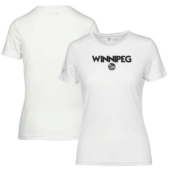 Women's Levelwear White Winnipeg Jets Maddox City Capsule T-Shirt