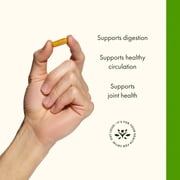 Swanson Turmeric & Black Pepper - Organic Joint Health, Heart Health, Digestion, Liver Support Supplement - Natural Formula for Enhanced Bioavailability & Absorption - (60 Veggie Capsules)