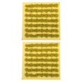 thumbnail image 4 of 2 piezas de césped artificial para ferrocarril para decoración de paisajes en miniatura. Amarillo, 4 of 9