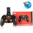 thumbnail image 3 of X3 Manette de Jeu Sans Fil Compatible pour Système Android IOS Support Boutons Personnalisés Poignée de Manette Noire Poignée Unique Bouton Croisé, 3 of 5