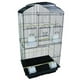 YML 1704-4724BLK Barre Espacement Coquille Haut Oiseau Cage bwith stand&44; Noir – image 1 sur 1