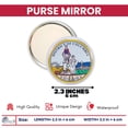 thumbnail image 2 of Purse Mirror - Seal District of Columbia - USA | Compact Travel Mirror, Everyday Cosmetic Accessory, Collectible Souvenir, 2 of 9