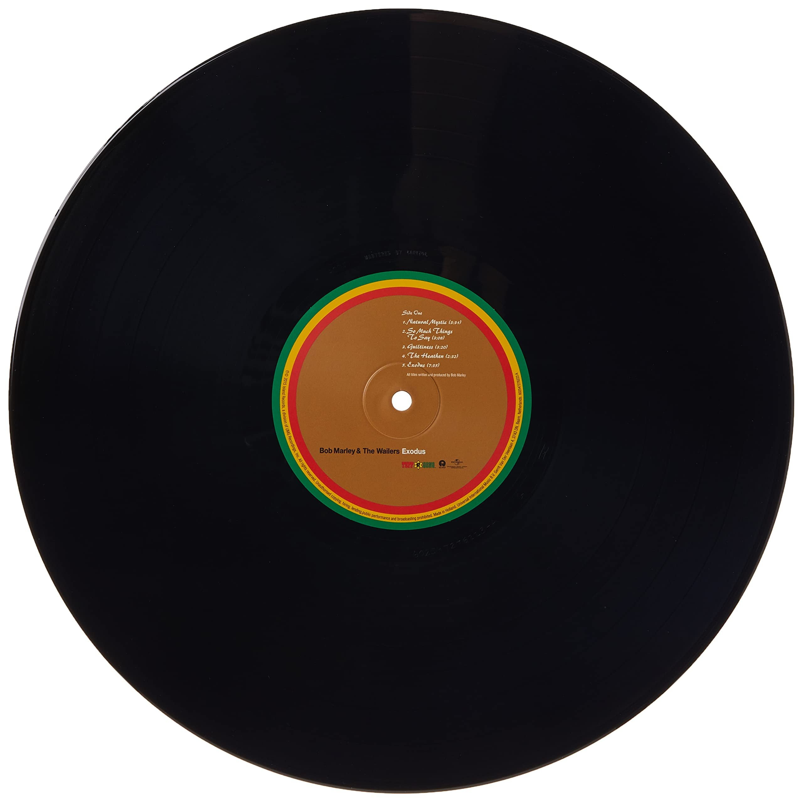 Bob Marley - Exodus Album, Reggae Legend, Vinyl LP Record