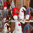 thumbnail image 4 of One opening Christmas Plush Beard Rudolph Santa Doll Ornaments Hanging Decoration Non-woven New Year Gift High Qualit, 4 of 4