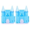 thumbnail image 1 of 2 Pcs Doll House Villa Castle Model Decor Mini House Accessories Villa Castle Model Toy, 1 of 2