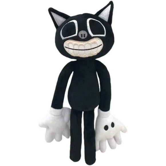 Nouvelle Peluche Chat Noir Tête de Sirène 37 cm