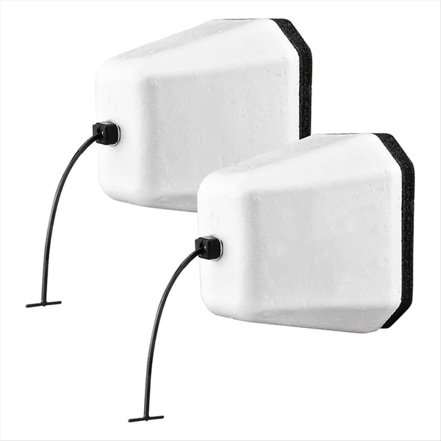 Cubierta de Espuma para Grifo Exterior, Protección el Congelamiento en Invierno, Reutilizable Manguera Paquete 2
