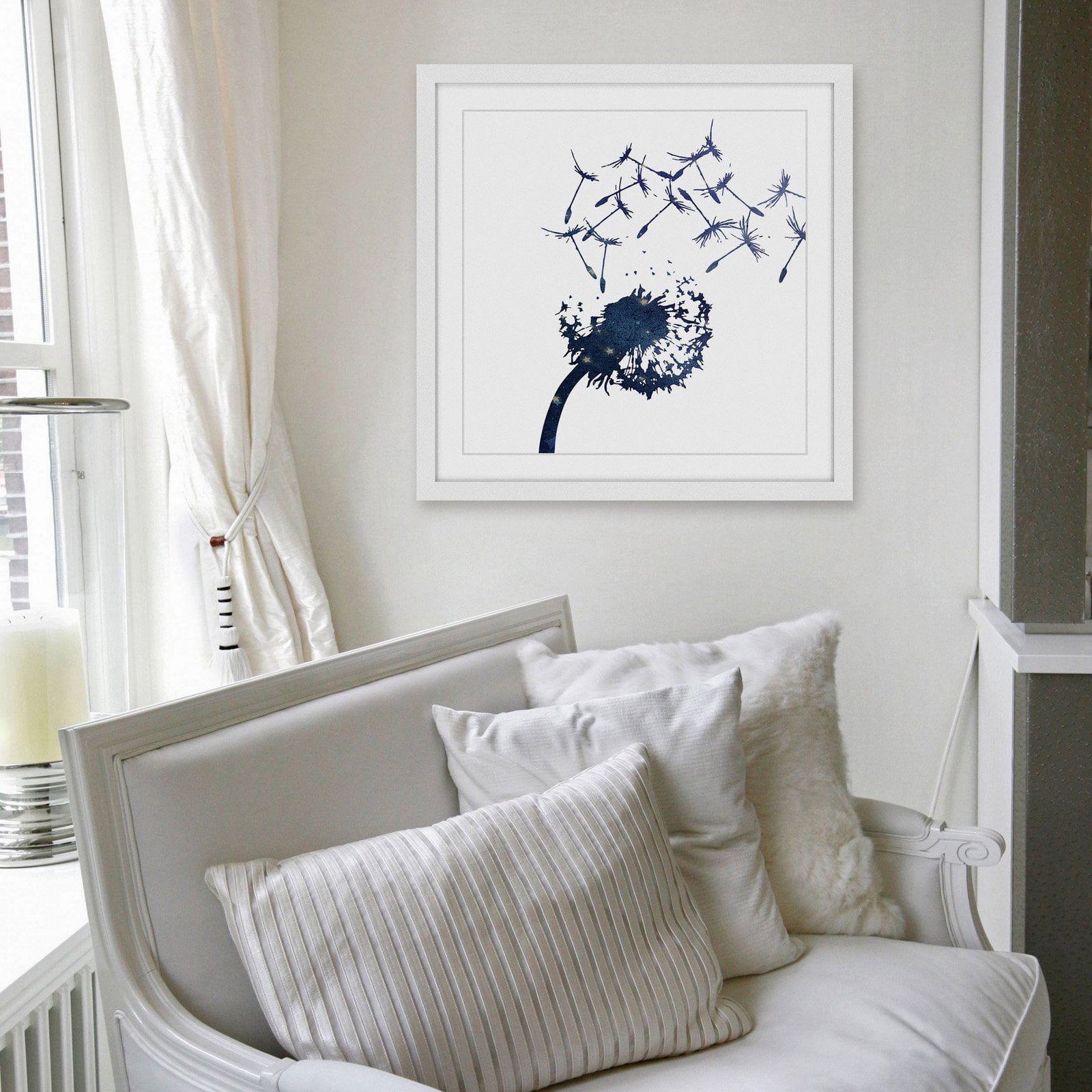 "Dandy in the Wind" Framed Painting Print