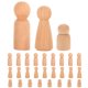 thumbnail image 1 of 30 figuras de madera para armar, sin terminar, ideales para decorar pasteles de boda o como regalo educativo., 1 of 8
