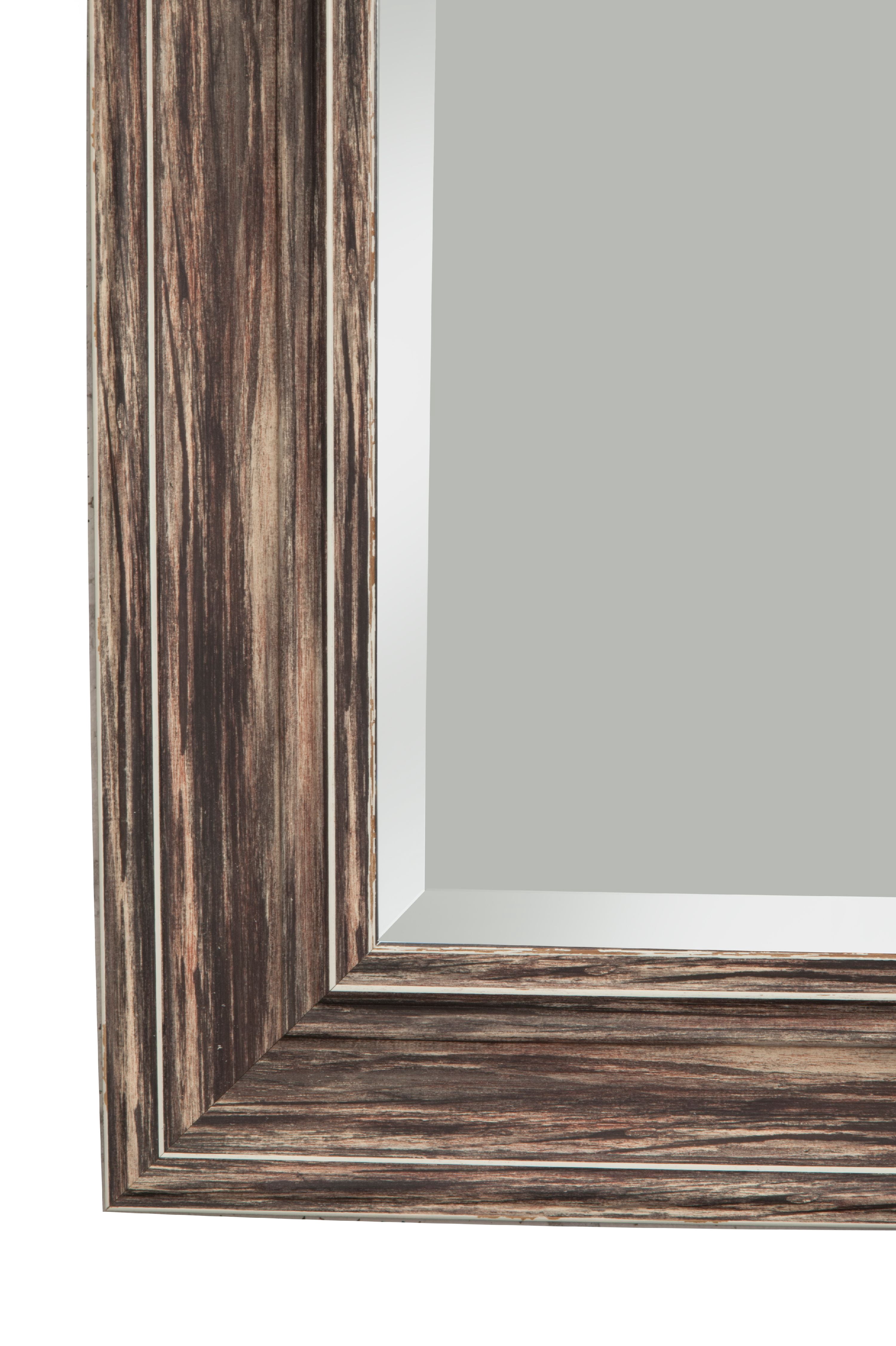 Full Length Leaner Mirror, Farmhouse Antique Black, 65" x 31", by Martin Svensson Home