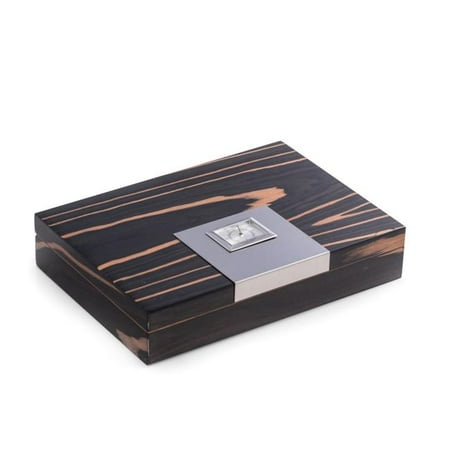 - Bey-Berk Int'l Bey Berk 'Ago' Ebony Wood Cigar Humidor