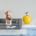 thumbnail image 2 of Escultura De Fruta De La Fortuna, Figura De La Suerte, Adorno De Porcelana, Estatua Geométrica, Decoración De Mesa Coleccionable Para Año Nuevo, Oficina, 2 of 8