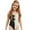 White, variant on KYAIGUO Girls One Piece Swimsuits Bathing Suit Swimwear for Kids Teen,6-12T Big & Tall Bikini Swimsuits Bathing Suits Beach Pool Clothes