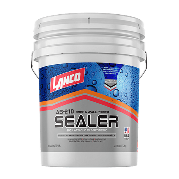 Lanco Acrylic Primer Sealer Clear Finish, 5 Gallon