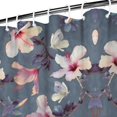 thumbnail image 4 of Waterproof Pioneer Shower Curtain 72x84 Inch Polyester Unique Cute Floral Shower Curtain for Bathroom Hotel Home Decor with 12 Plastic Hooks, 4 of 5